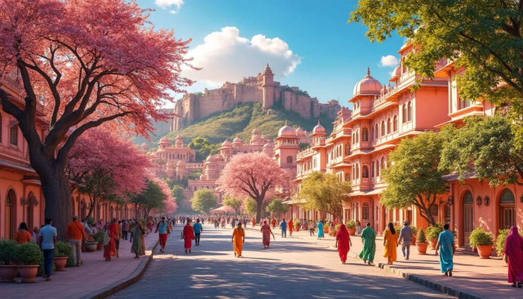 discover the climate and weather patterns in jaipur, from scorching summer temperatures to pleasant winter breezes. learn when to visit this vibrant city for the best experience, and explore how the weather influences local culture and activities.