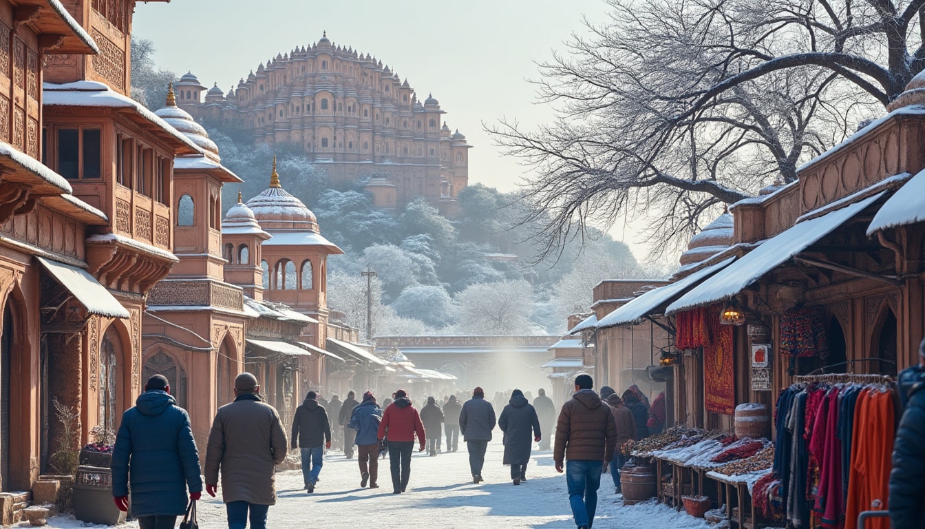 discover the charm of jaipur in the chilly winter months. explore the vibrant culture, stunning architecture, and unique experiences that the pink city offers during cold weather. perfect for sightseeing and enjoying local delicacies in a pleasant climate!