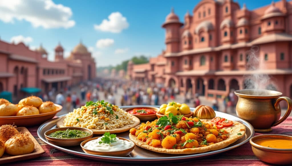 discover the culinary delights of jaipur with our guide to its famous foods. from traditional rajasthani thalis to mouth-watering street snacks, indulge in a flavorful journey through the pink city's rich gastronomic heritage.