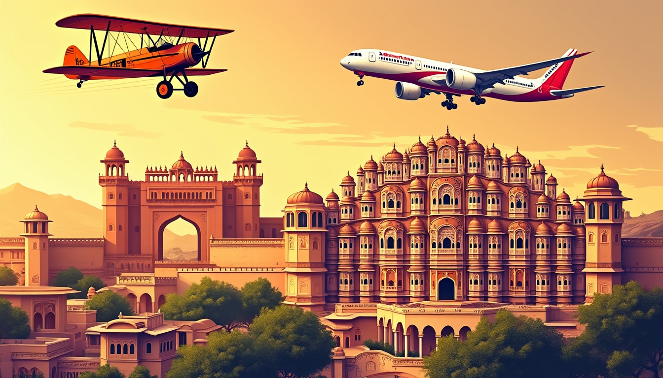 discover affordable flights to jaipur with a variety of airline options. compare prices, enjoy special deals, and find the perfect itinerary to experience the vibrant culture and stunning architecture of this beautiful city.