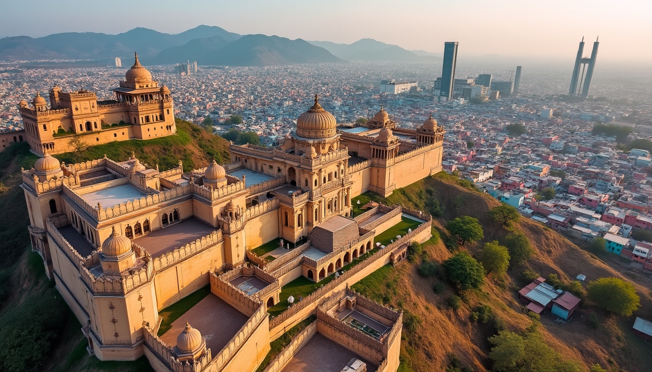 esplora la ricca e vibrante storia di jaipur, la città rosa dell'india. scopri le sue maestose fortezze, palazzi e tradizioni colorate che riflettono l'eredità del suo passato reale e patrimonio culturale.