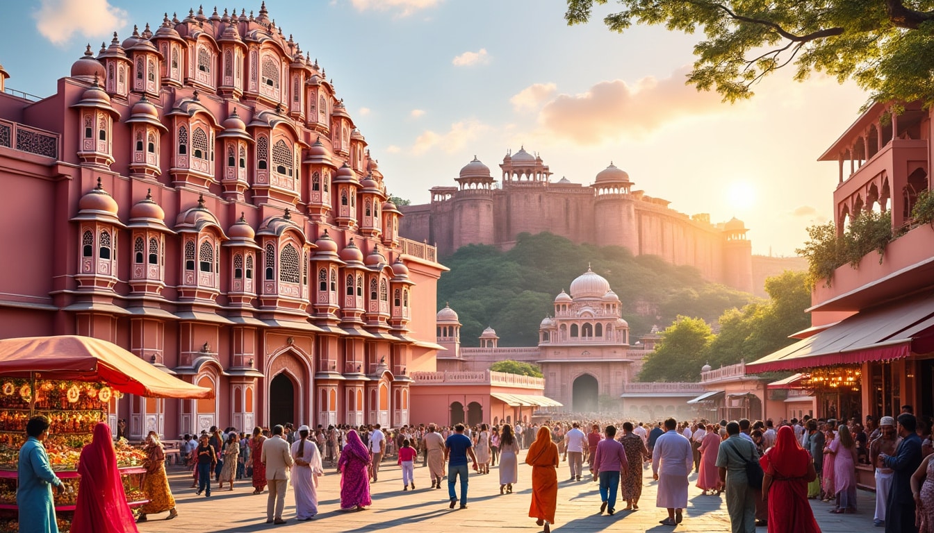 explore the rich and vibrant history of jaipur, the pink city of india, known for its stunning architecture, royal heritage, and cultural significance. discover the tales of its founding by maharaja sawai jai singh ii, the influence of mughal and rajput architecture, and the city's journey through centuries of change.