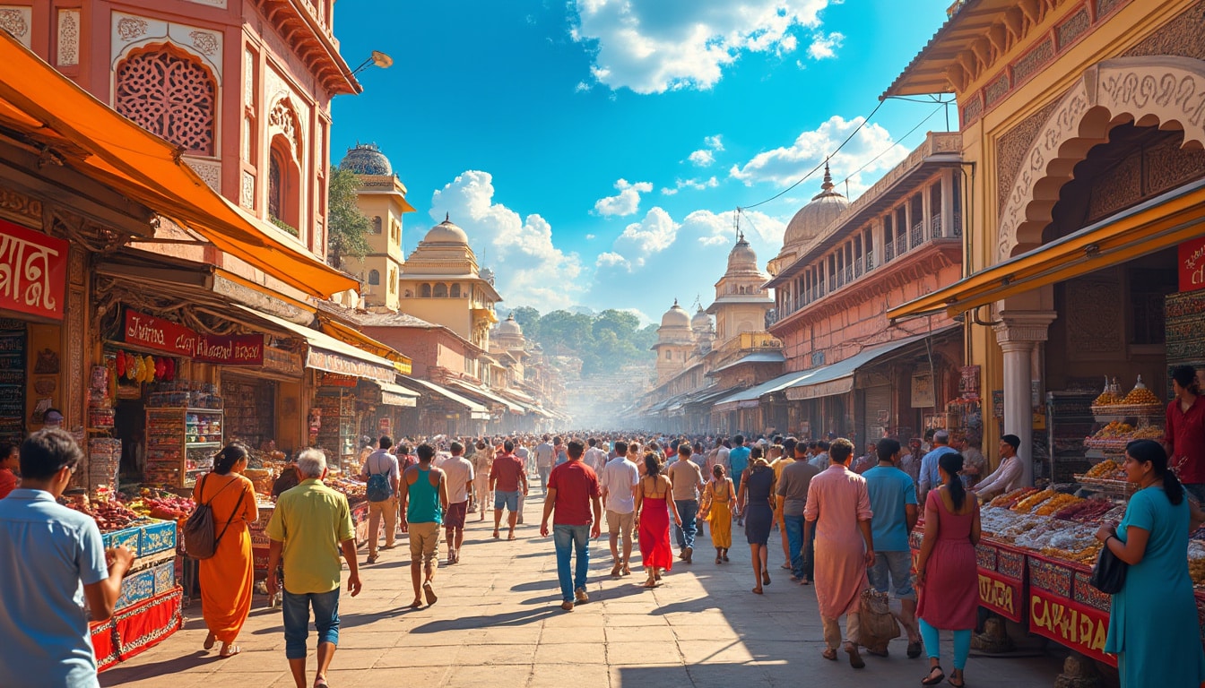 experience the scorching heat of jaipur as temperatures soar. discover tips on how to stay cool and make the most of your visit to this vibrant city during the hot summer months. explore cultural landmarks and enjoy refreshing local treats!