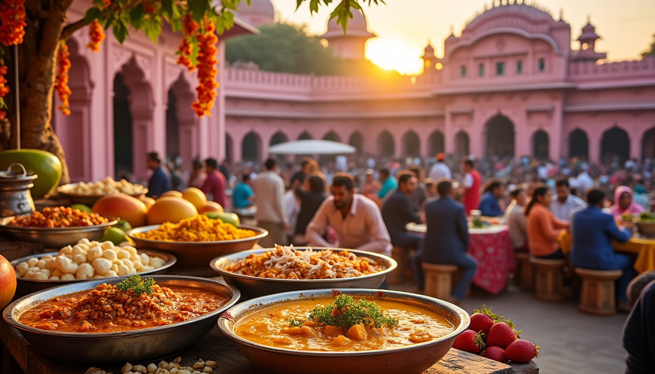 discover the vibrant culinary scene of jaipur with our guide to meal times. explore when and where to savor traditional rajasthani dishes, local street food, and unique dining experiences in the pink city.