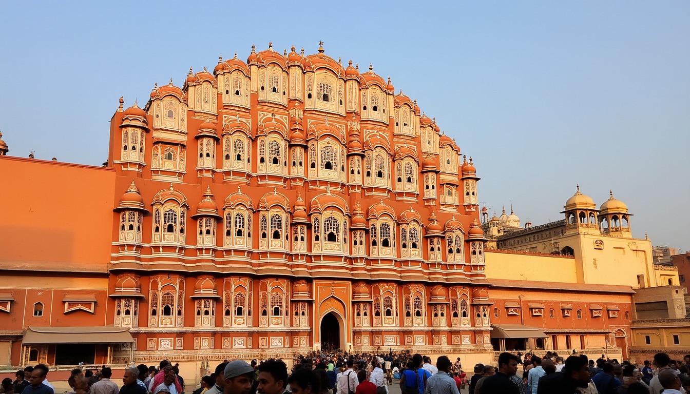 erkunde den reichen Ruf und die einzigartige Identität von jaipur, der lebhaften Hauptstadt von rajasthan. entdecke ihre architektonischen Wunder, ihr kulturelles Erbe und die verbindung zwischen tradition und modernität, die diese rosa stadt definiert und reisende sowie historiker gleichermaßen anzieht.