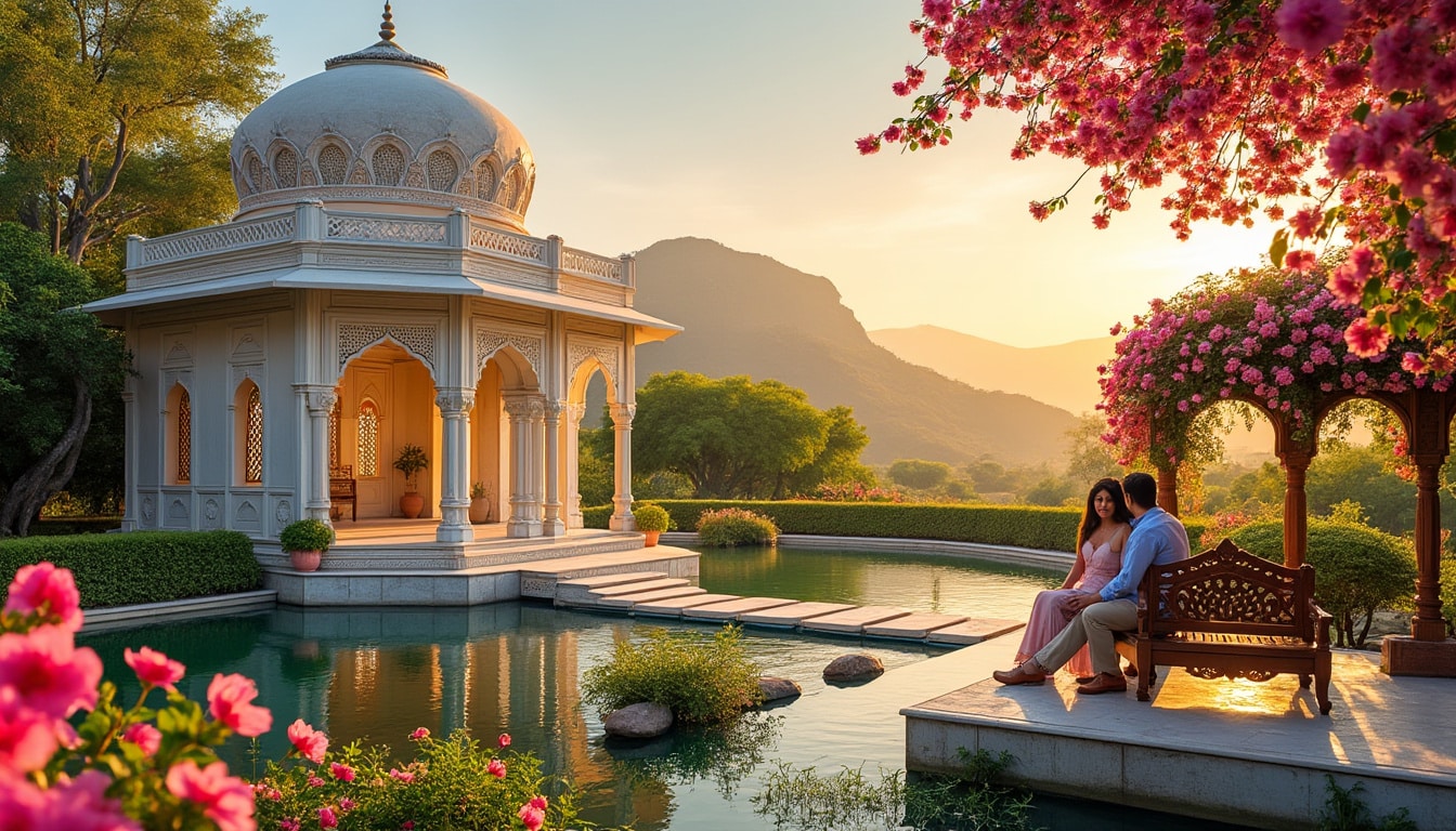 discover the enchanting romantic places in jaipur, where love blossoms amidst stunning architecture and vibrant culture. explore serene gardens, iconic forts, and intimate cafés that create the perfect backdrop for unforgettable moments.