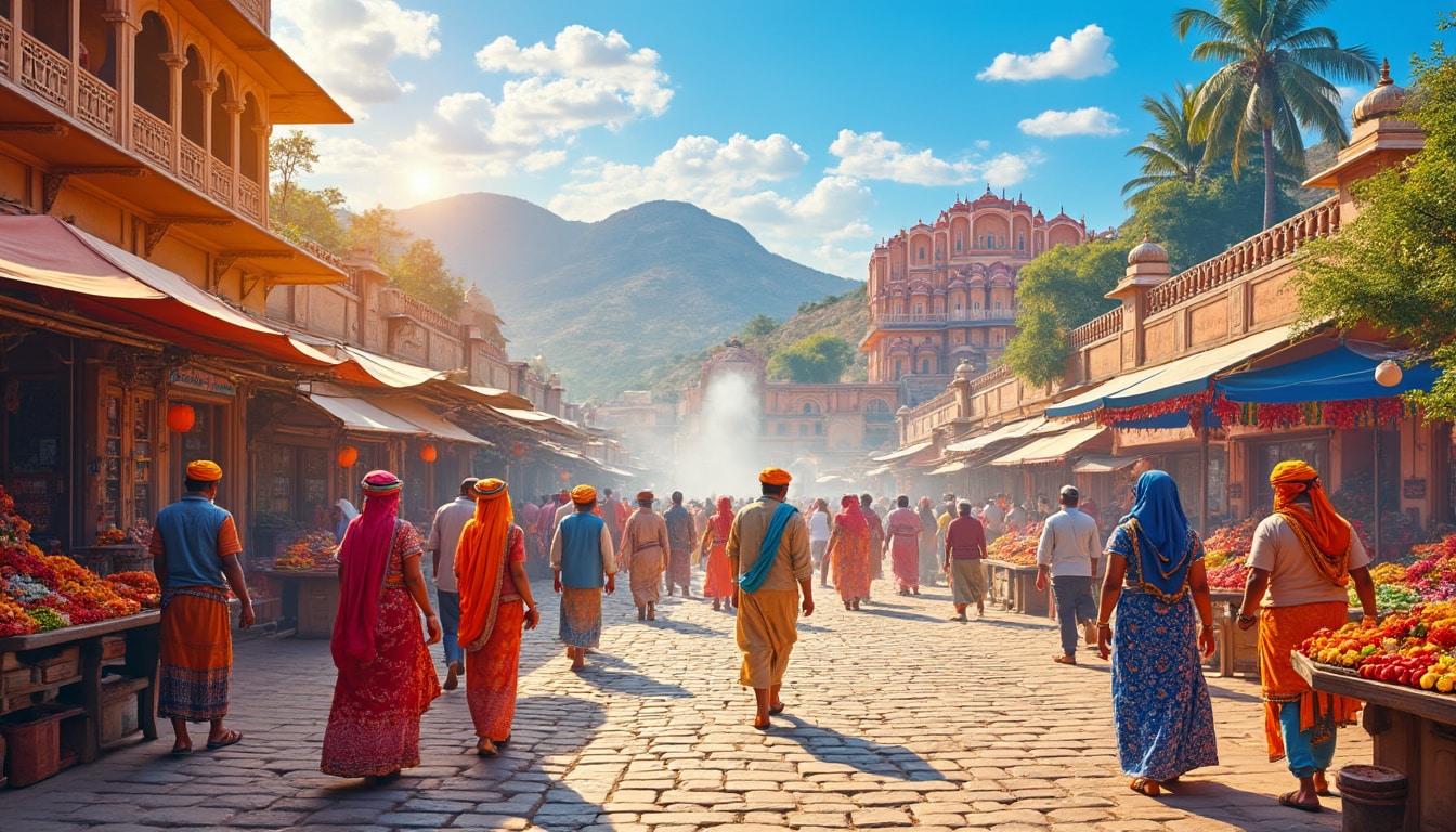 explore the climate of jaipur with our detailed insights on temperatures throughout the year. discover the best time to visit this vibrant city and what you can expect in terms of weather.