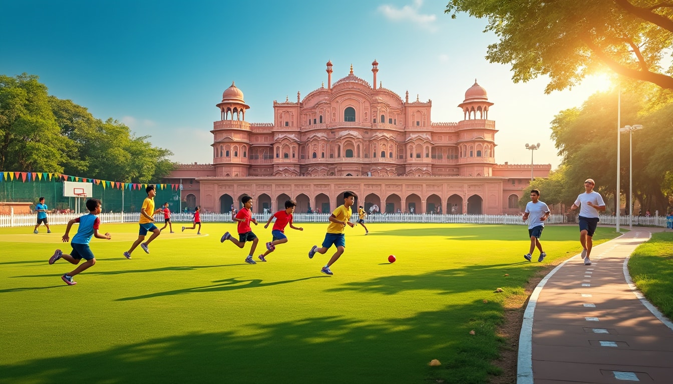 discover the best places to play sports in jaipur! from vibrant parks to modern sports complexes, explore various facilities and activities suited for all ages and skill levels. unleash your competitive spirit and stay active in the pink city!