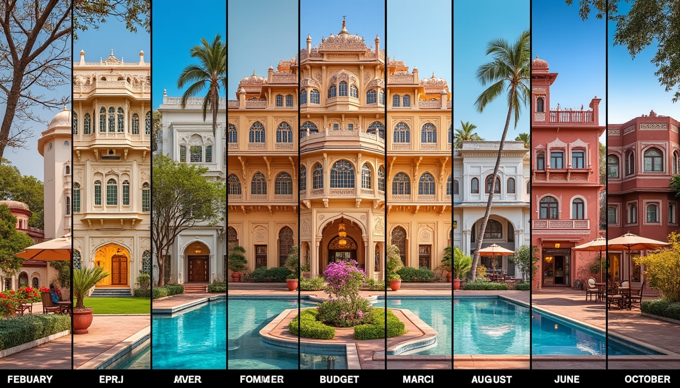 discover the best places to stay in jaipur throughout the year. our comprehensive guide highlights the ideal accommodations for each month, taking into account weather, local events, and seasonal attractions to ensure a memorable experience in the pink city.